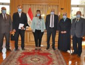 هيئة أمريكية توصى بتجديد منح شهادة الأيزو لجامعة حلوان