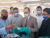 نائب محافظ سوهاج يتفقد المنطقة الصناعية بغرب جرجا ويتابع أعمال مبادرة التصالح حياة
