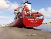 شحن 5600 طن صودا وتداول 19 سفينة بموانئ بورسعيد