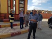 رئيس دمياط الجديدة يتفقد محطات الصرف للتأكد من جاهزيتها لاستقبال مياه الأمطار.. صور