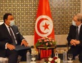 سفير مصر فى تونس يبحث مع " الجرندى" آليات دعم تحقيق الاستقرار بليبيا