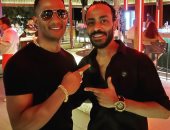 محمد رمضان محتفلاً بعيد ميلاد شقيقه: أنت شرف كبير لبرج الميزان