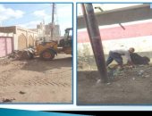 حملات نظافة بمحيط المدارس فى الشرقية استعدادا للعام الدراسى الجديد