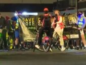 موسيقيو لندن يحتجون بركوب الدراجات لمطالبة الحكومة بالدعم خلال أزمة كورونا