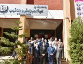 محافظ الشرقية ورئيس جامعة الزقازيق يفتتحان كلية الطب البشرى بفاقوس