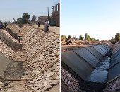 التزام بالبرنامج الزمنى لمشروع تبطين الترع وجودة التنفيذ بأسوان.. تأهيل 538 كم من إجمالى أطوال الترع.. التأكيد على المناسيب والأبعاد التصميمية لقطاعات التأهيل.. والتركيز على مطابقة المواد للمواصفات القياسية