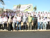 نائب محافظ كفر الشيخ يشارك 100 شاب وفتاة بمشروع الخدمة العامة بشعار "مصر الجميلة"