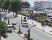 إصابة 4 أشخاص فى حادث تصادم ثلاث سيارات بـ"كورنيش أسوان"