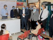 محافظ بنى سويف يتابع سير المنظومة التعليمية بعدد من المدارس.. صور