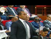 فيديو.. النائب محمد أبو غالى يؤدى اليمين الدستورية فى الجلسة الافتتاحية لمجلس الشيوخ