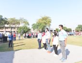 جامعة أسيوط تؤدى مراسم تحية العلم وسط إجراءات إحترازية مشددة