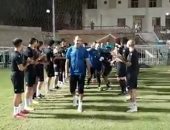 لاعبو المقاولون ينظمون ممرا شرفيا للنحاس والجهاز الفنى.. فيديو