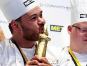 طاه نرويجى يفوز بالجائزة الذهبية فى تحدى السمك والسمان كأفضل طباخ أوروبي