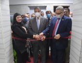 رئيس جامعة بنها يفتتح وحدة علاج التسمم ويتفقد الدراسة بكلية الطب.. صور