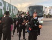 الزمالك يصل ملعب محمد الخامس لمواجهة الرجاء في نصف نهائي أفريقيا.. صور