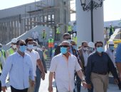 وزير النقل يوجه بسرعة تنفيذ القطار الكهربائى "السلام - العاصمة الإدارية".. صور