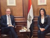 رانيا المشاط تبحث مع المدير الإقليمى لليونيسيف خطط دعم التنمية المستدامة 