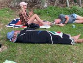 كريس هيمسورث يرفع شعار النوم أولاً فى كواليس فيلمه Thor Love and Thunder.. صورة