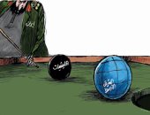 كاريكاتير صحيفة سعودية.. الميليشيات ورقة إيران لزعزعة الشرق الأوسط