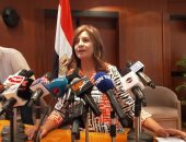 وزيرة الهجرة تترأس غرفة عمليات الوزراة لمتابعة انتخابات البرلمان للمصريين بالخارج