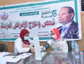 نائب رئيس جامعة أسيوط تتابع مبادرة 100 مليون صحة بكلية التربية النوعية