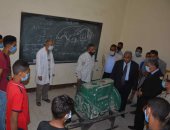 محافظ المنيا يتابع انتظام الدراسة بالمدرسة الثانوية الميكانيكية العسكرية