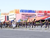 الرئيس السيسى يمنح أوائل الخريجين بالكليات العسكرية نوط الواجب العسكرى