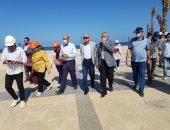 نائب وزير الإسكان يتفقد مدينتى المنصورة ودمياط الجديدتين ويفتتح موقفا إقليميا