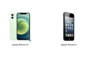 إيه الفرق.. مقارنة بين هاتفى iPhone 12 وiPhone 5