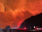 حريق ضخم فى غابات جبل غلامة بالسعودية..وهاشتاج "تنومة" يتصدر تويتر.. فيديو