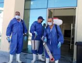 تطهير وتعقيم المدارس والمنشآت والمصالح الحكومية بشمال سيناء .. صور