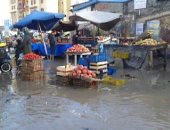 قارئ يشارك بصور لغرق مدينة بلطيم بكفر الشيخ بالمياه نتيجة سقوط الأمطار