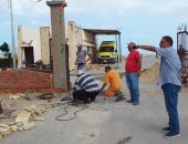 صور.. حملات مكثفة على المرافق الحيوية بمحافظة كفر الشيخ