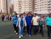 وزير الشباب يشارك فى مهرجان رياضى للمرأة ببشاير الخير بالإسكندرية..صور