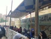 توافد الناخبات بالجيزة للمشاركة فى انتخابات النواب.. فيديو وصور