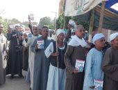 السيدات وكبار السن الحصان الرابح فى لجان انتخابات النواب بالأقصر.. فيديو وصور