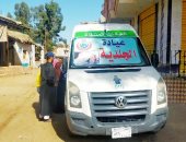 1202 مواطن من عرب دوريش بالشرقية يستفيدون من خدمات قافلة طبية مجانية