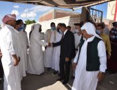 محافظ مطروح يتفقد لجان الانتخابات بالمراكز التكنولوجية بالعلمين .. صور