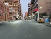 محافظة بورسعيد تعلن رصف شارع الثلاثينى أحد أكبر شوارع المدينة .. صور