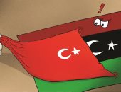 تركيا تسعى إلى طمس الهوية الليبية فى كاريكاتير إماراتى