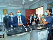وزير التموين يدلى بصوته فى انتخابات مجلس النواب ويطالب الجميع بالمشاركة