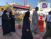 إقبال كبار السن والسيدات على اللجان الانتخابية بالبحر الأحمر.. صور