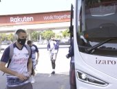 ريال مدريد يصل كامب نو استعدادا لمواجهة برشلونة في الكلاسيكو.. فيديو