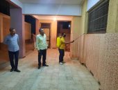 محافظة الجيزة تعقيم المقرات الانتخابية استعدادا لليوم الثانى لانتخابات النواب 