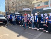 مديرية الشباب تنظم مسيرة للتوعية بأهمية المشاركة فى الانتخابات بالبحيرة