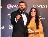 كندة علوش تتغزل فى زوجها عمرو يوسف:" مع حبيبى أبو حياة" 