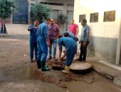 استمرار رفع مياه الأمطار وطوارىء فى محليات بمدن وقرى كفر الشيخ .. صور 