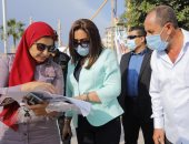 محافظ دمياط تتابع الأعمال الجارية بمشروع تطوير حديقة بنت الشاطئ.. صور