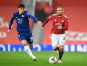 التعادل السلبي يحسم الشوط الأول من قمة مان يونايتد ضد تشيلسي