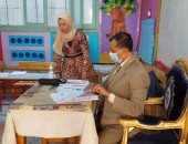 إقبال على لجان انتخابات النواب بالإسكندرية وسط إجراءات احترازية.. صور